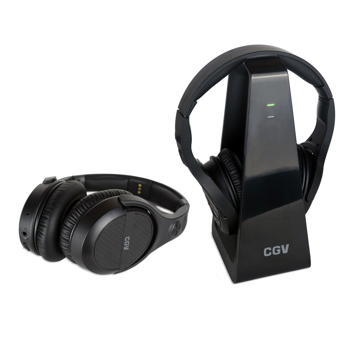 CGV CGV Casque Tv & Hifi Prélude 2 Duo sans Fil Noir 