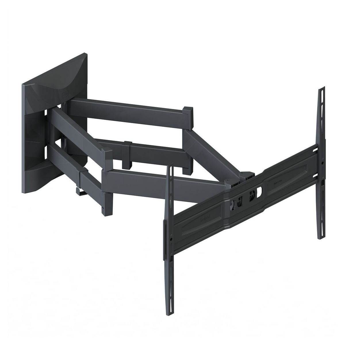 MELICONI Support TV Pantographe Slim 600 SDRP Plus orientable et inclinable 50 à 82 pouces - Noir