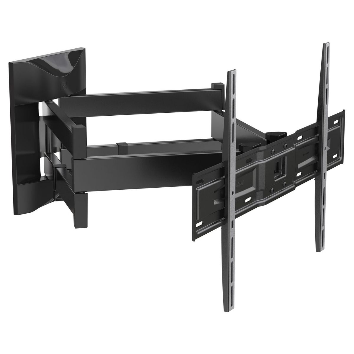 MELICONI Support TV Pantographe Slim 600 SDRP Plus orientable et inclinable 50 à 82 pouces - Noir