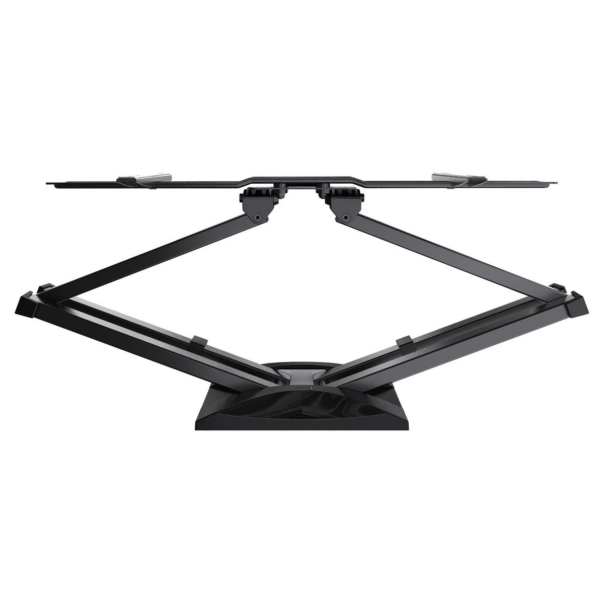 MELICONI Support TV Pantographe Slim 600 SDRP Plus orientable et inclinable 50 à 82 pouces - Noir