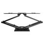 Voir la diapositive 3 : MELICONI Support TV Pantographe Slim 600 SDRP Plus orientable et inclinable 50 à 82 pouces - Noir