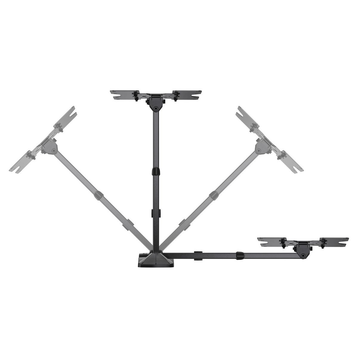 MELICONI Support TV SP 100200SDR Plus  Inclinable et Double Rotation  14 à 40 pouces - Noir