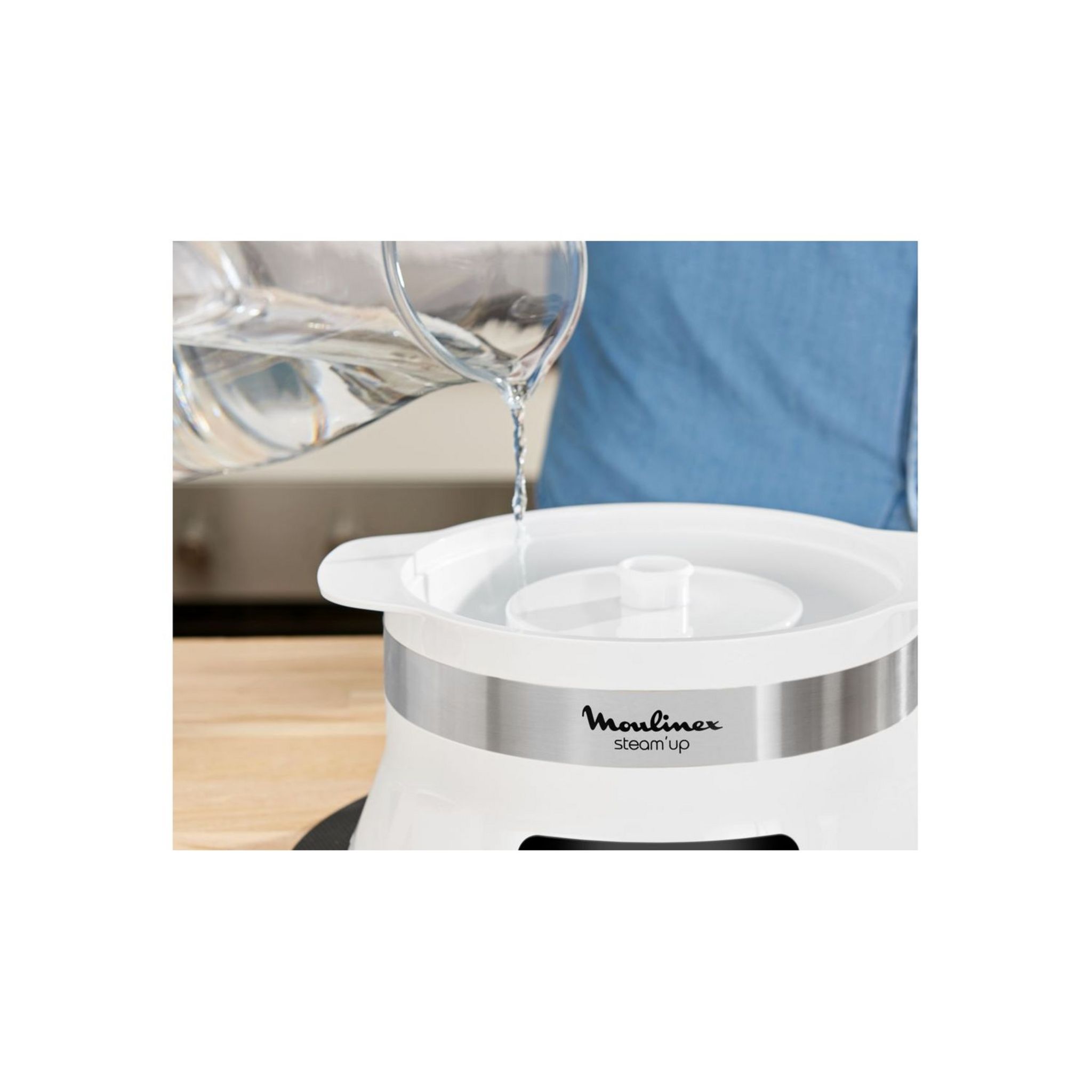 Voir la diapositive 2 : MOULINEX Steam up cuiseur vapeur - VJ504010