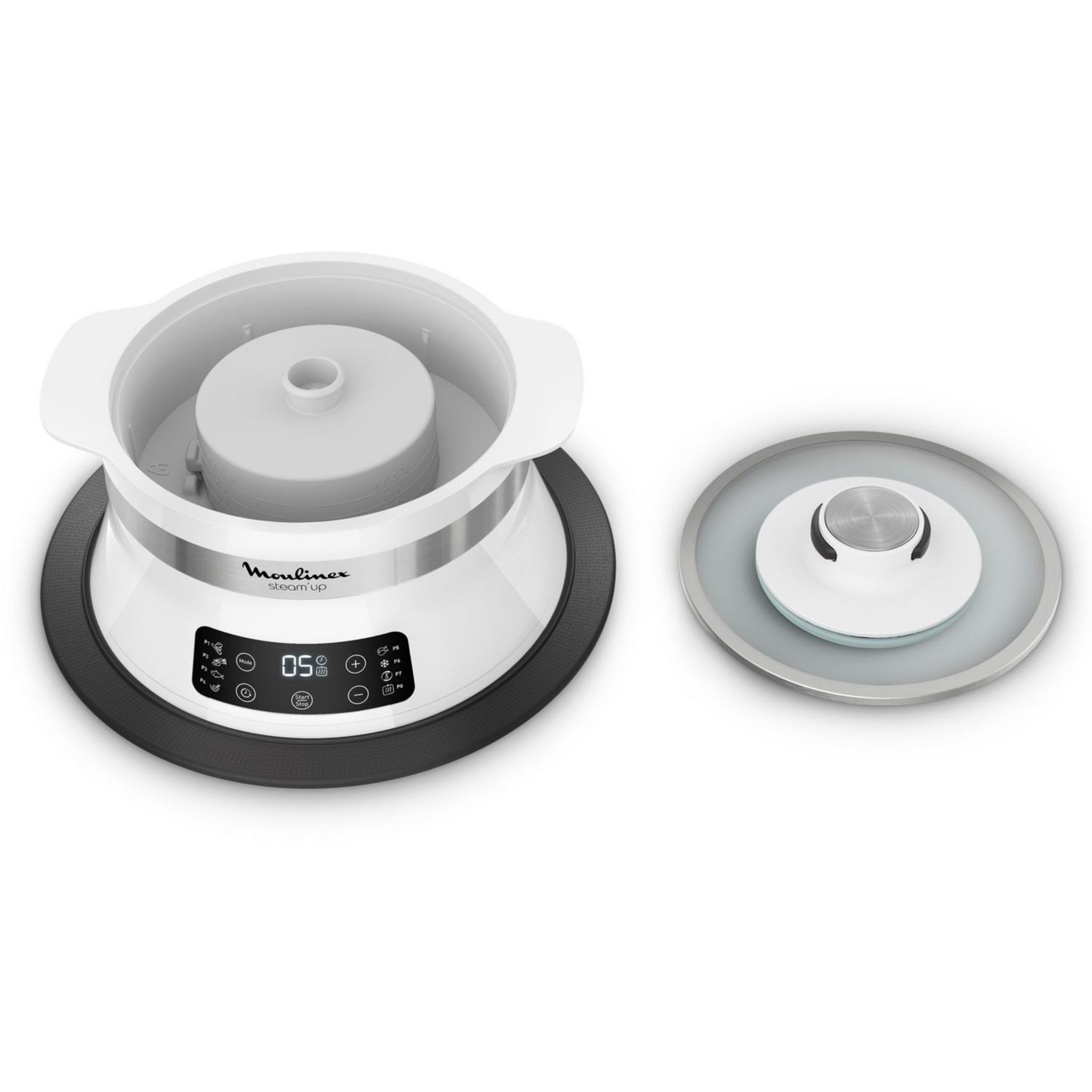 Voir la diapositive 5 : MOULINEX Steam up cuiseur vapeur - VJ504010