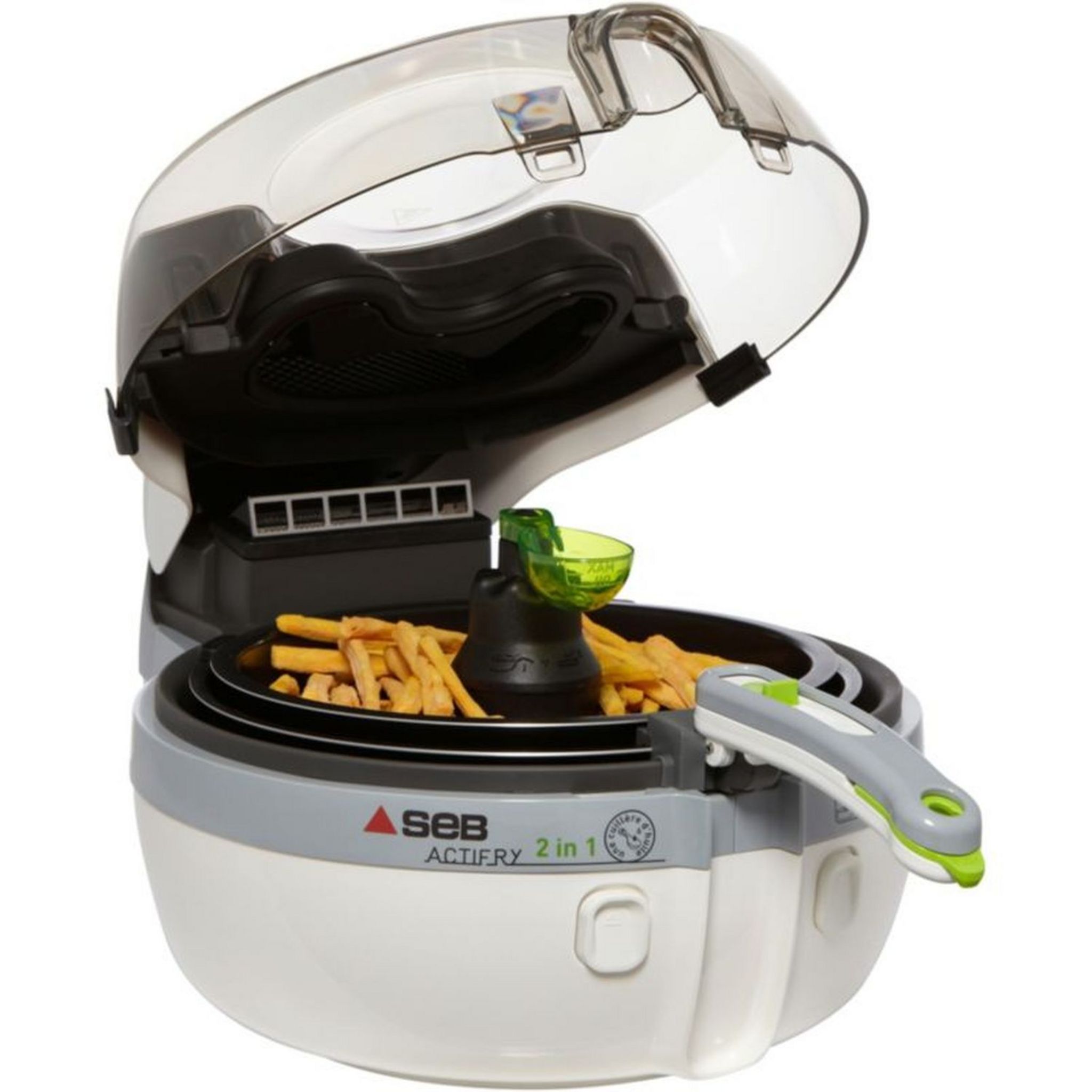 Voir la diapositive 2 : SEB Friteuse Actifry YV960000 - Blanc