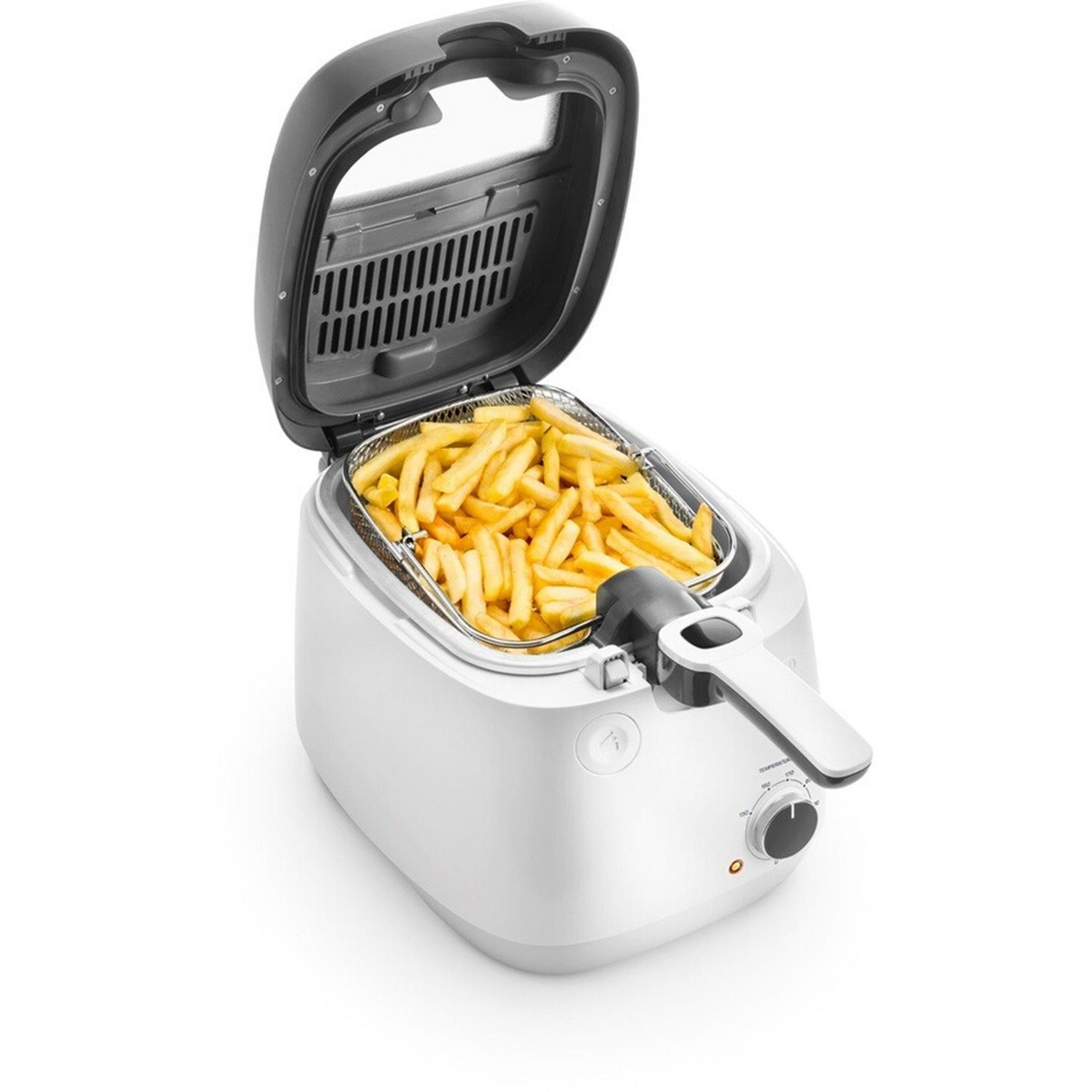 Voir la diapositive 4 : DELONGHI Friteuse électrique FS6035 - Blanche