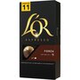L'OR ESPRESSO Café forza n°9 en capsule compatible Nespresso 11 capsules 57g