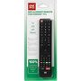 Voir la diapositive 2 : ONE FOR ALL Télécommande de remplacement pour TV Hisense Noir