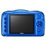 Voir la diapositive 2 : NIKON Appareil photo compact étanche Coolpix W150 Bleu + Sac à dos