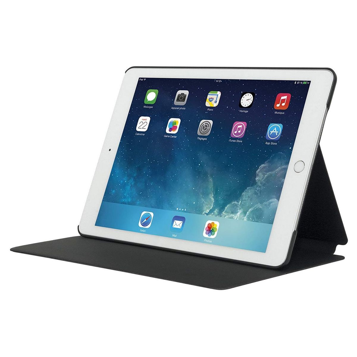 MOBILIS Housse de protection pour IPAD 2018 + Protection d'écran + Stylet Noir