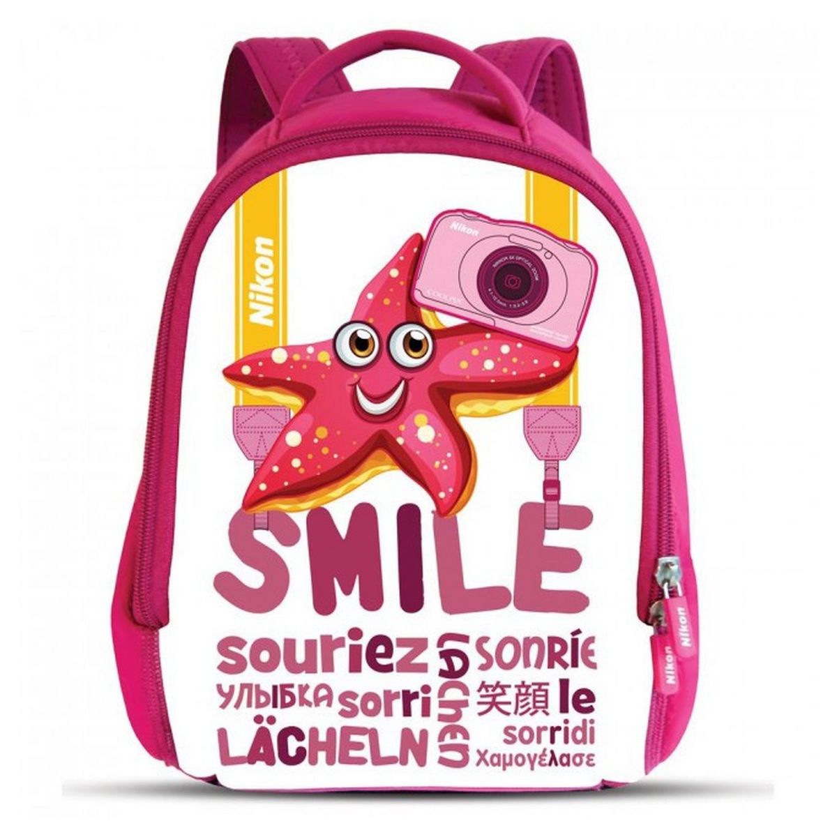 NIKON Appareil photo compact étanche Coolpix W150 Flowers + Sac à dos