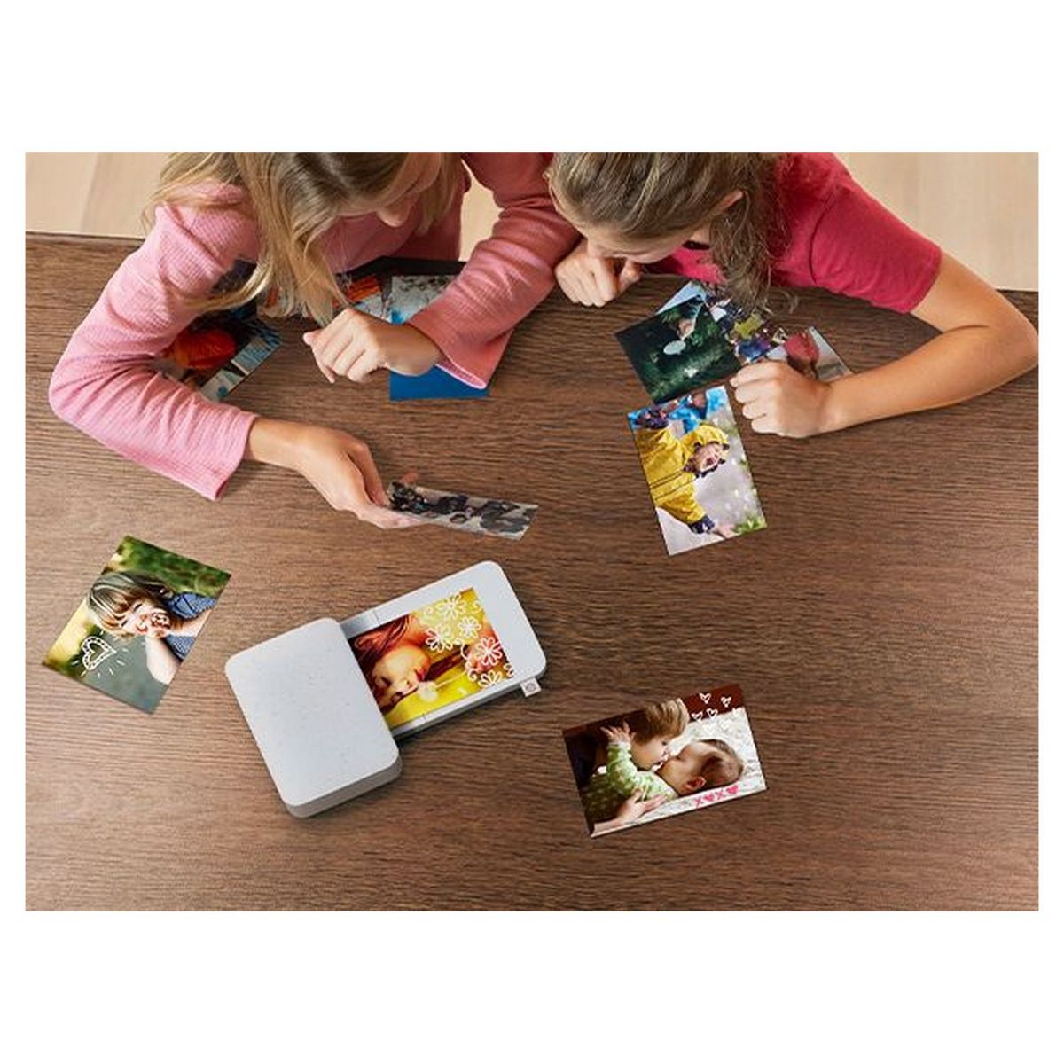 HP Imprimante photo portable Sprocket Studio Gris