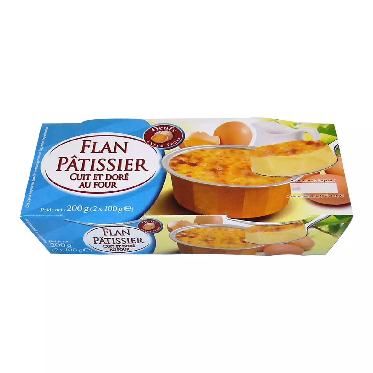 DISCOUNT Flan pâtissier 2x100g