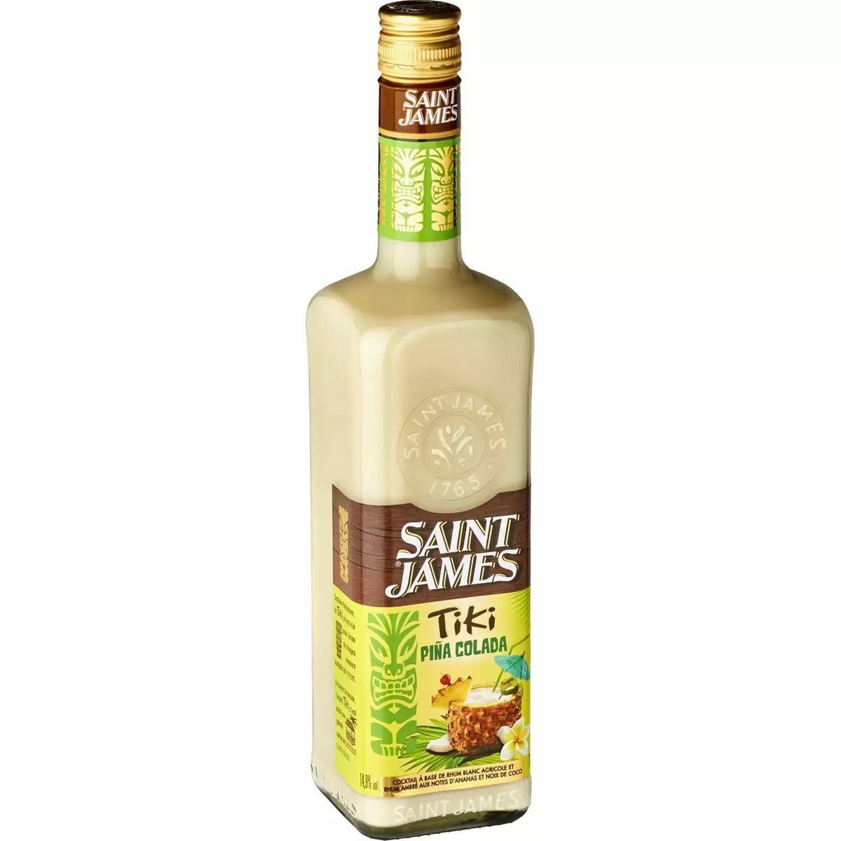 SAINT JAMES Saint james Cocktail tiki pina colada 15% 70cl 70cl