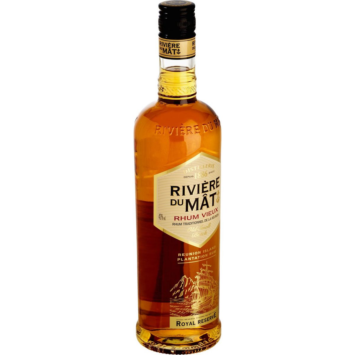 Rivière du Mât rhum vieux 42° -70cl