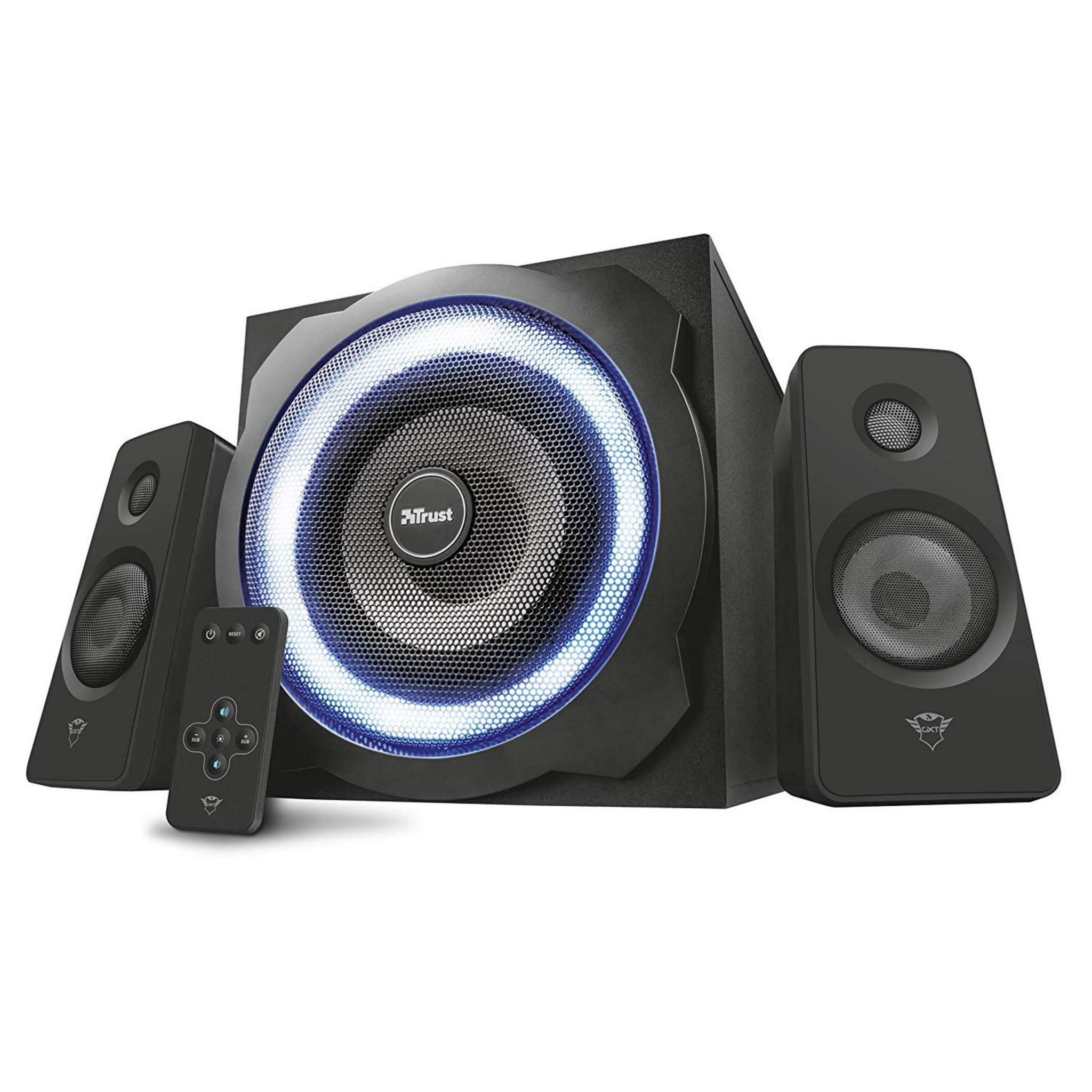 Voir la diapositive 5 : TRUST Enceinte PC Gaming 2.1 GXT 629 Tytan