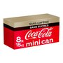 COCA-COLA Coca cola Boisson gazeuse extraits végétaux zéro ss caféine pack 8x15cl 8x15cl