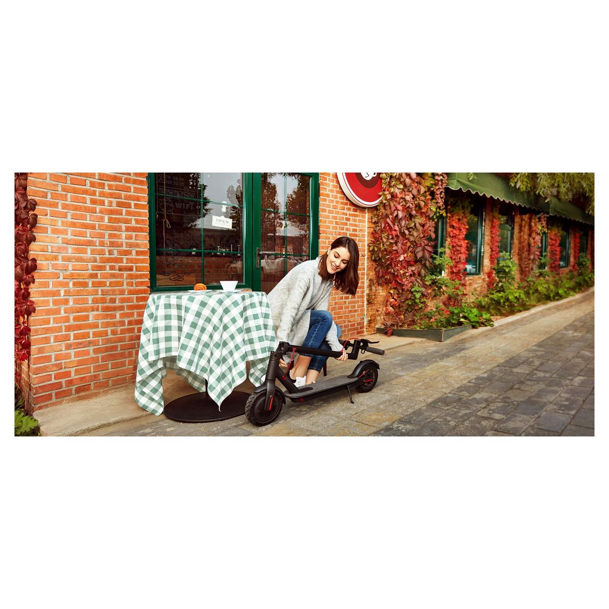 XIAOMI Trottinette électrique Pliable M365 Mi Scooter Noir