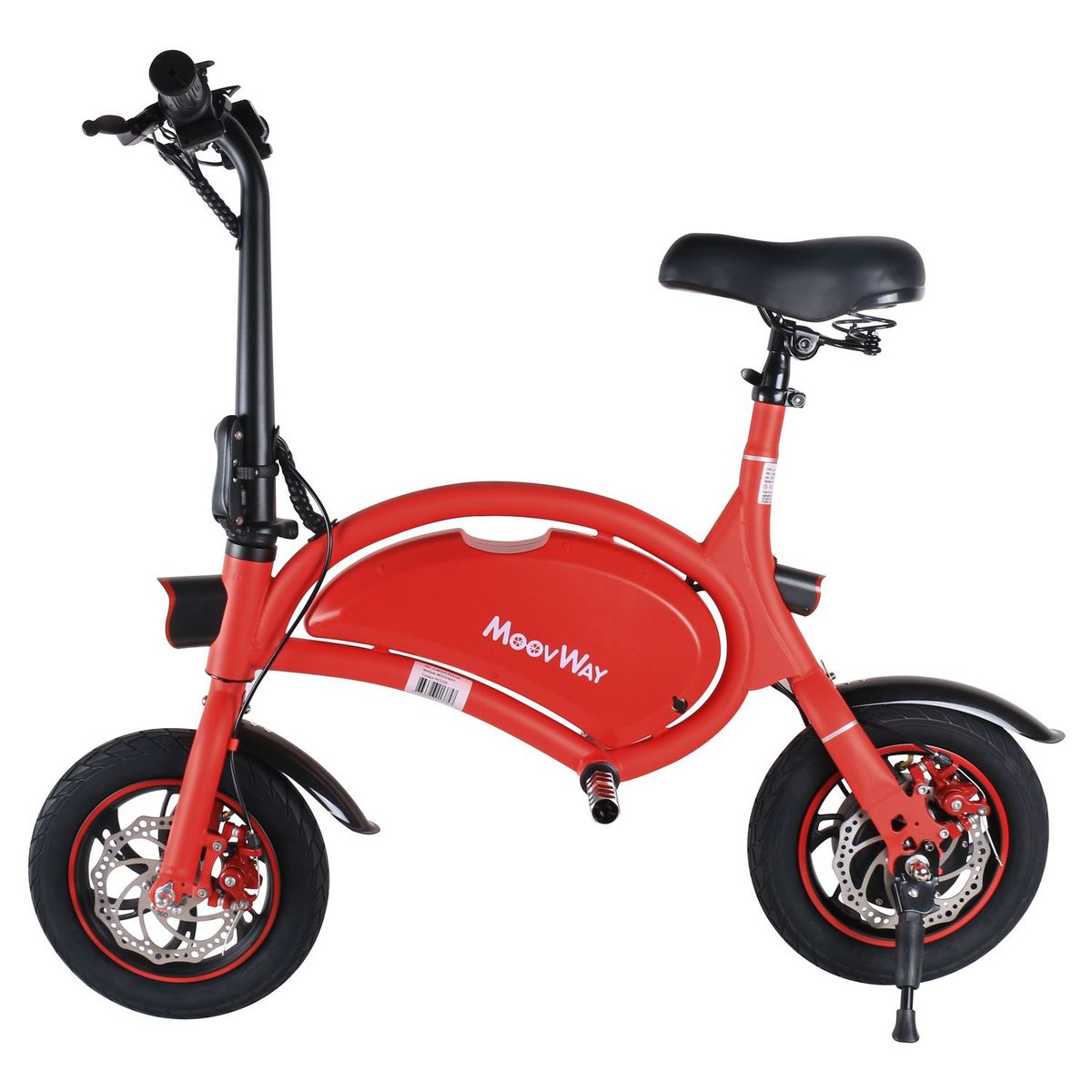 MOOVWAY Draisienne électrique E-Moov Rouge