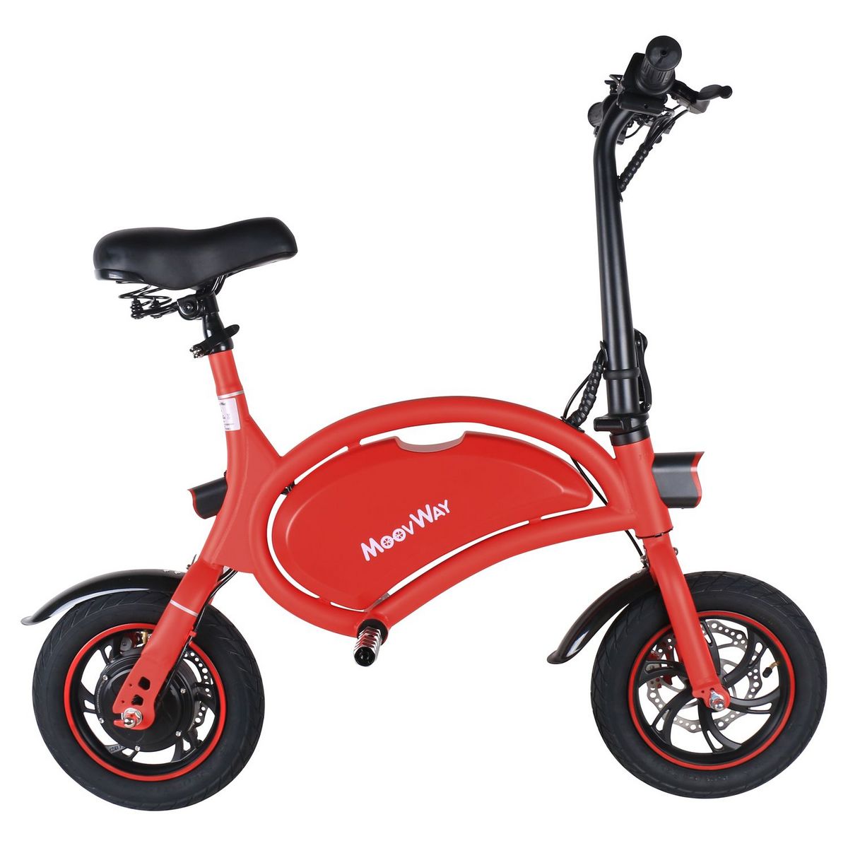 MOOVWAY Draisienne électrique E-Moov Rouge