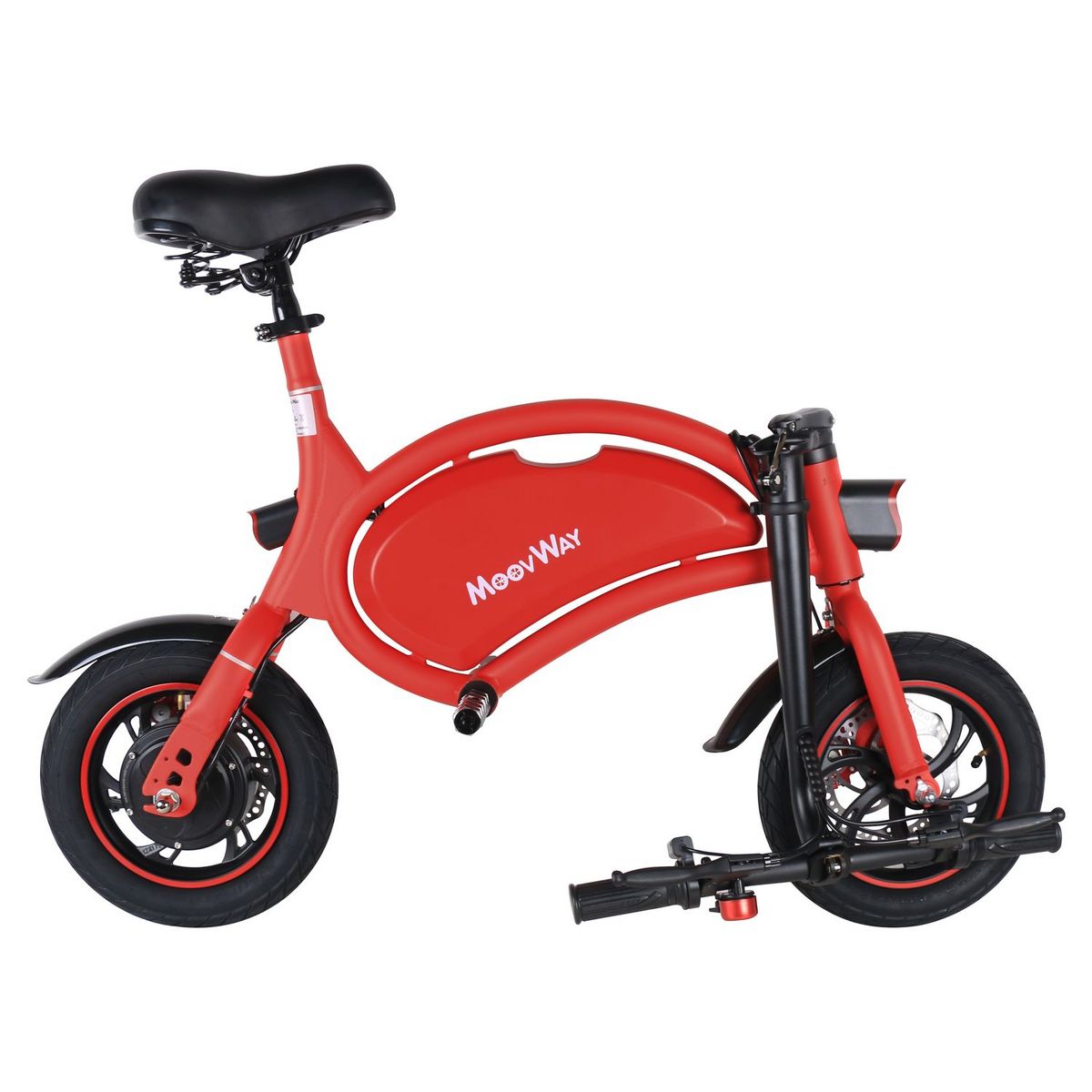 MOOVWAY Draisienne électrique E-Moov Rouge
