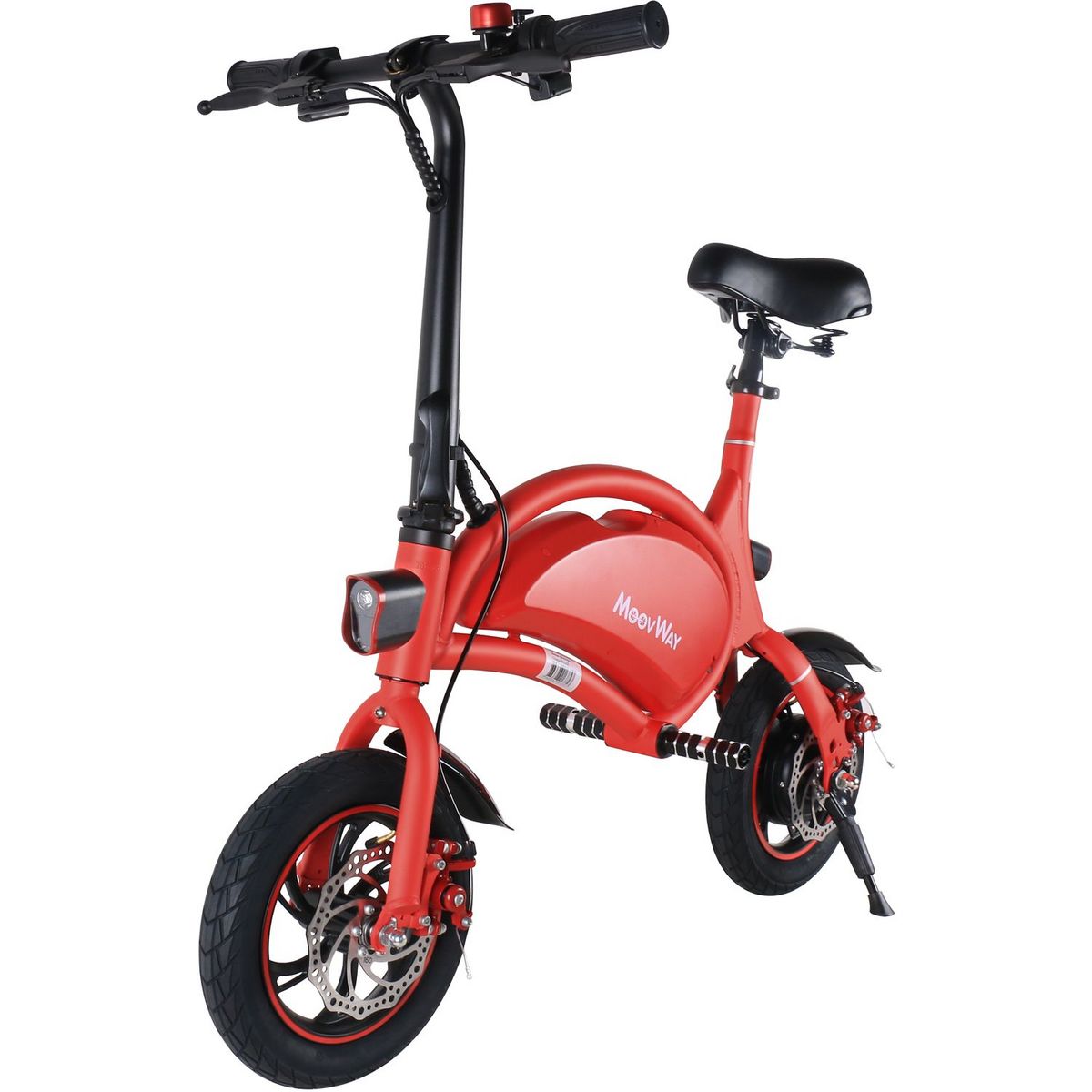 MOOVWAY Draisienne électrique E-Moov Rouge