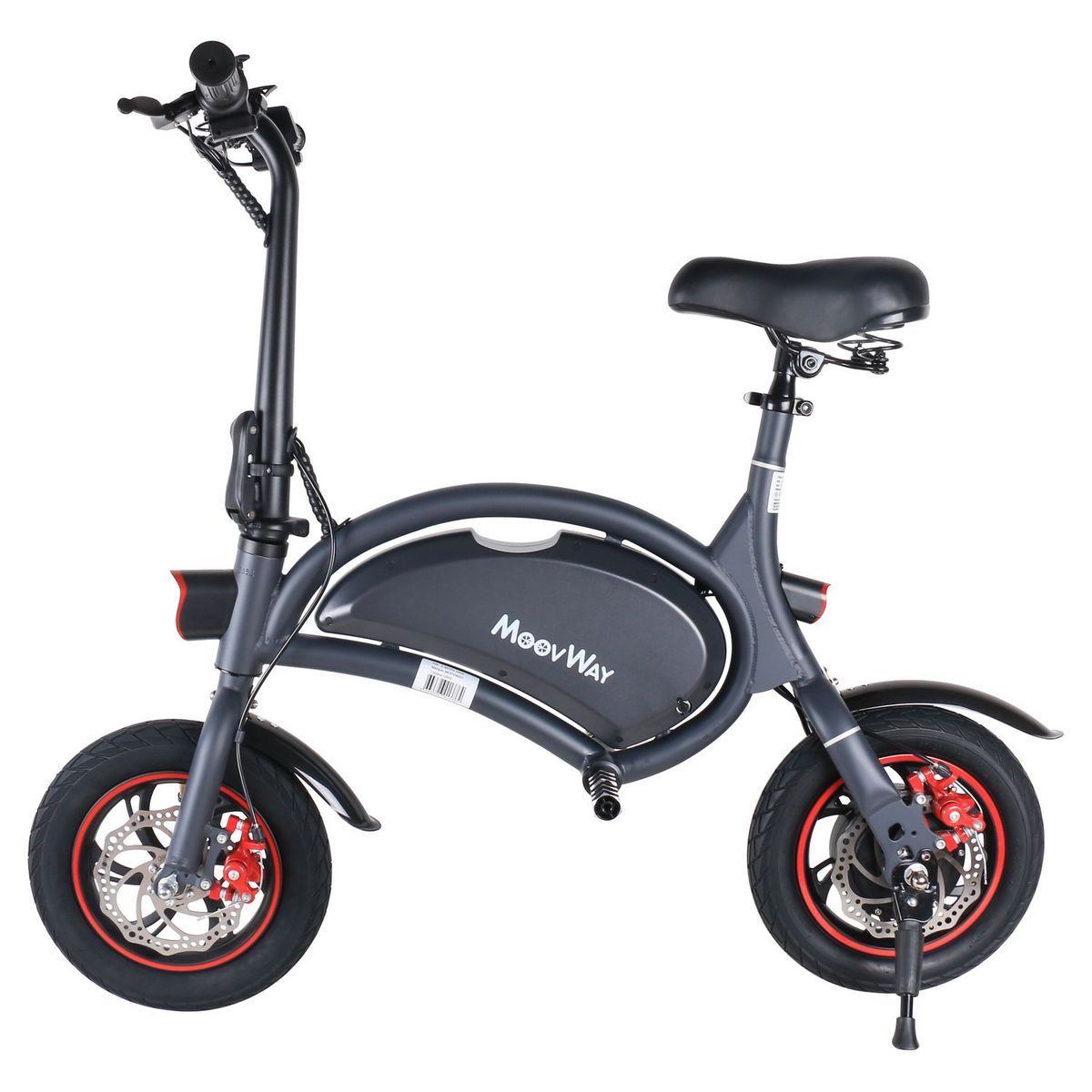 MOOVWAY Draisienne électrique E-Moov Gris