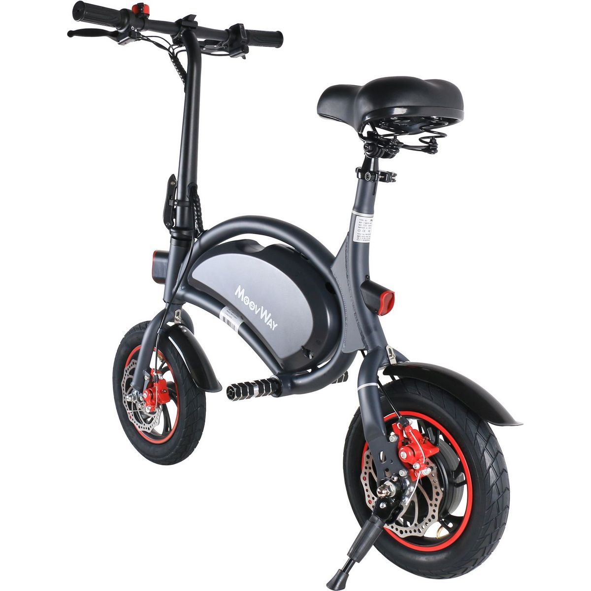 MOOVWAY Draisienne électrique E-Moov Gris