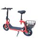 Voir la diapositive 8 : MOOVWAY Scooter électrique Pliable avec selle E-Scooter City Moov Rouge
