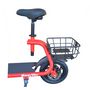 Voir la diapositive 2 : MOOVWAY Scooter électrique Pliable avec selle E-Scooter City Moov Rouge