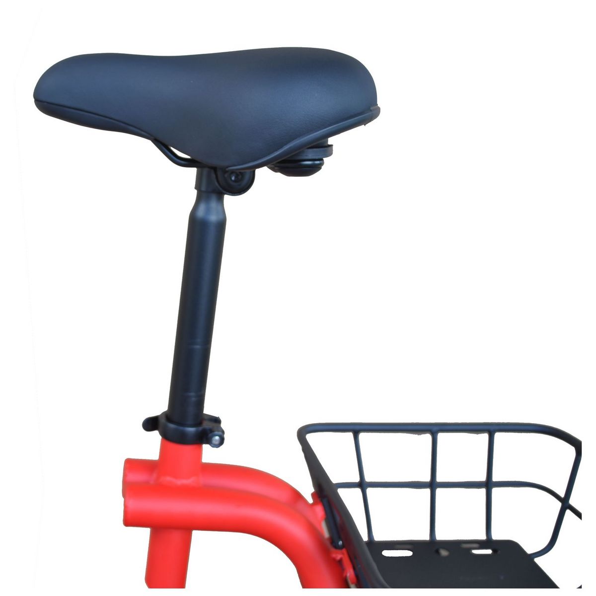 MOOVWAY Scooter électrique Pliable avec selle E-Scooter City Moov Rouge