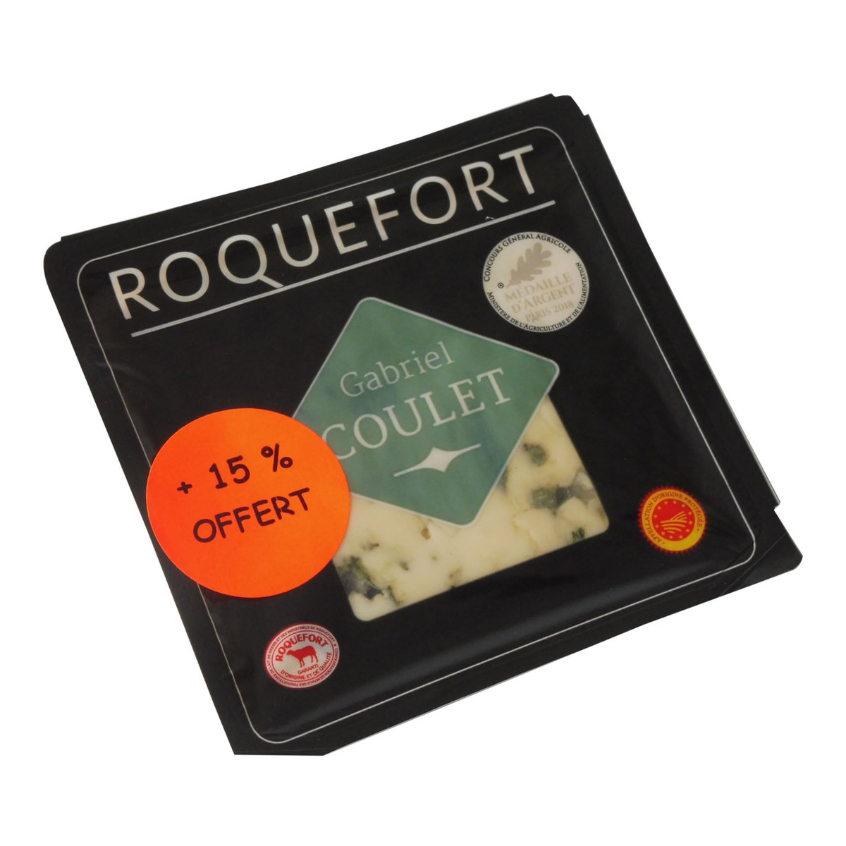 GABRIEL COULET Roquefort AOP 150g +15% offert pas cher - Auchan.fr