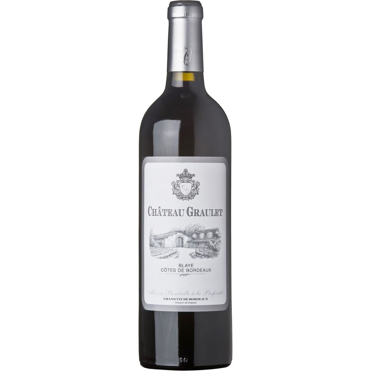 Vin rouge AOP Côtes-de-Bordeaux Château Graulet 75cl