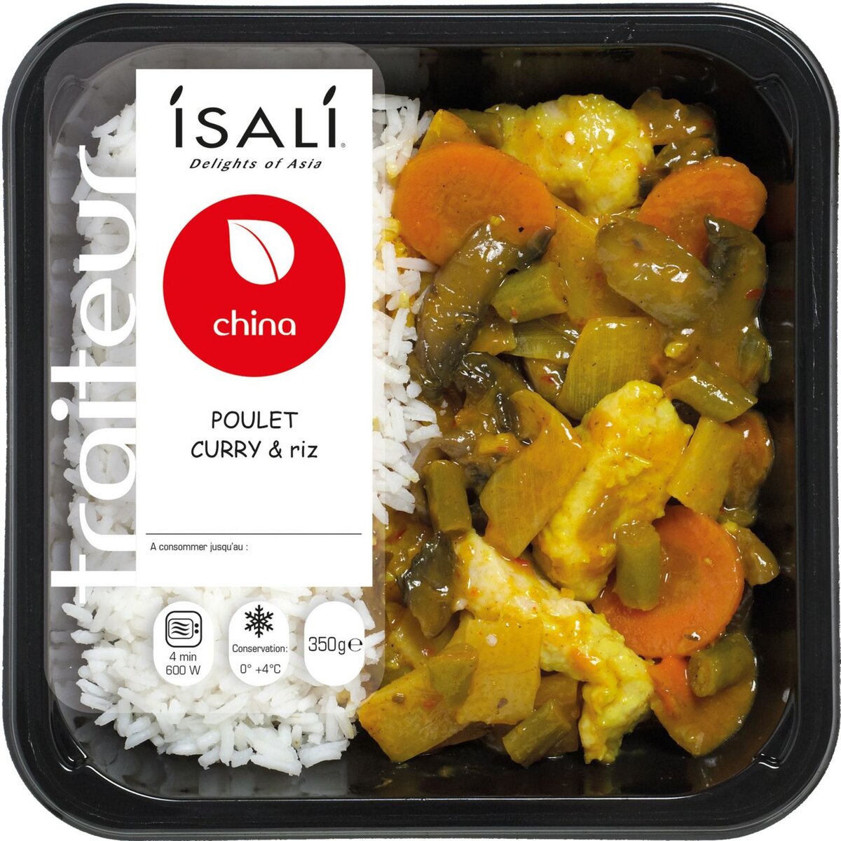 ISALI Isali poulet au curry 350g