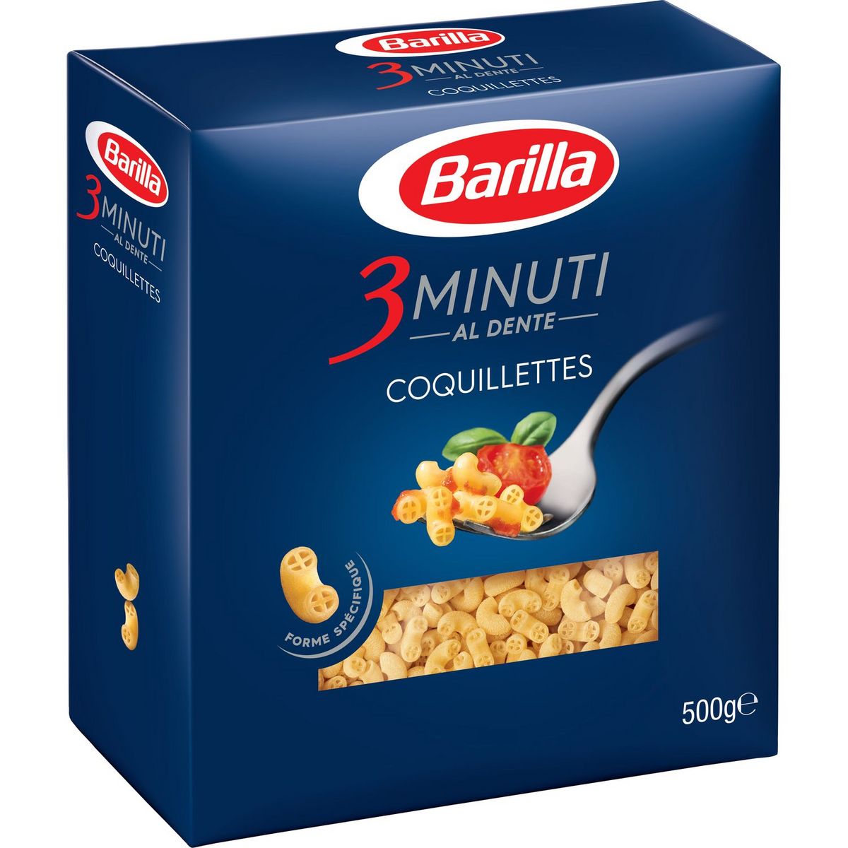 BARILLA Coquillettes cuisson rapide 3min 500g