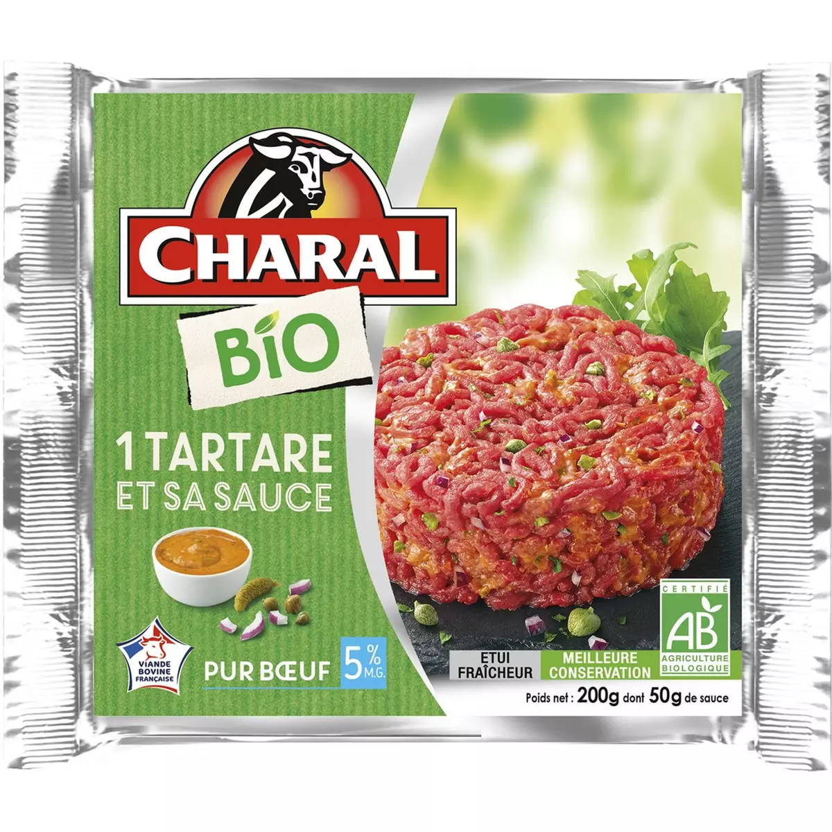 CHARAL Charal tartare bio 200g