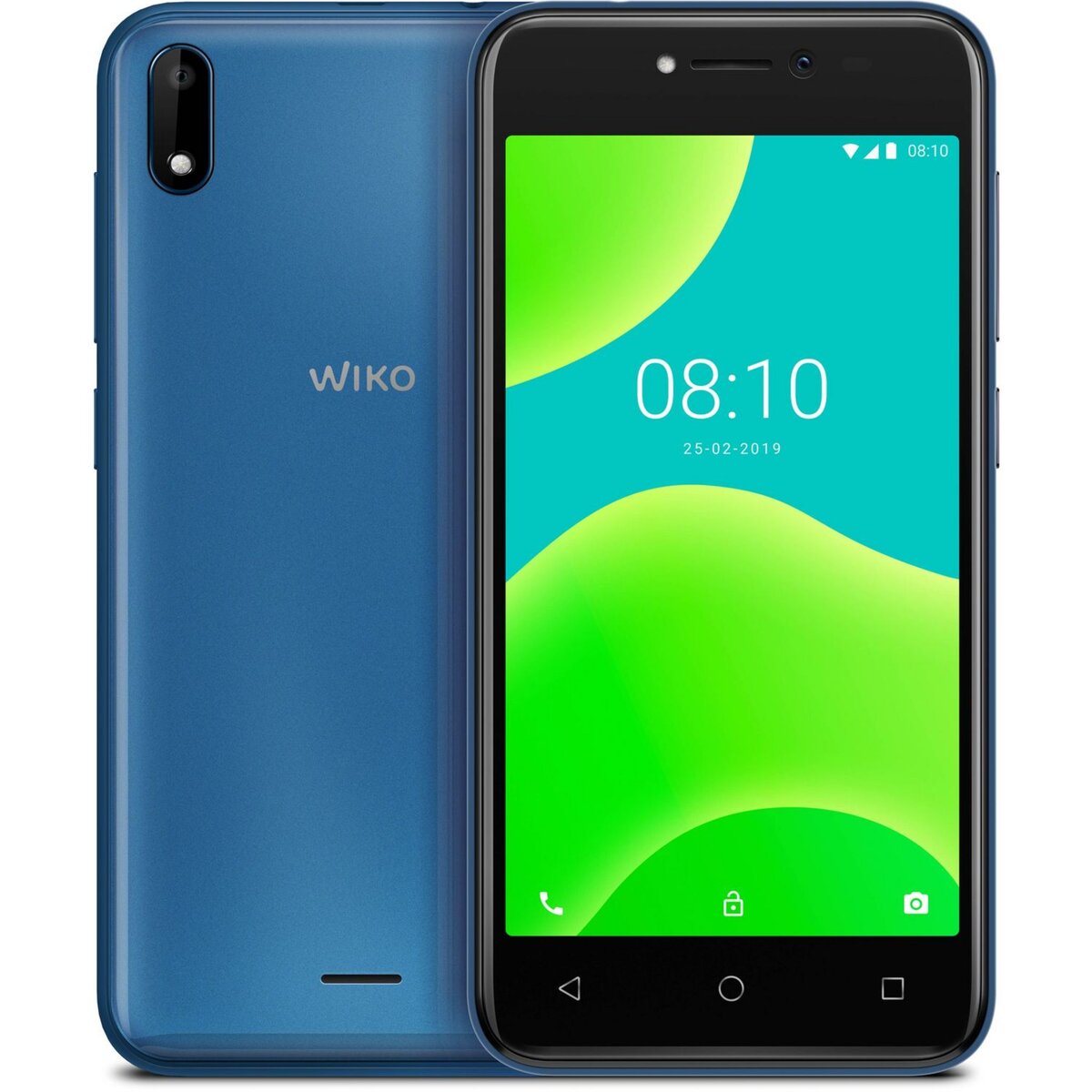 WIKO Smartphone Y50 8 Go 5 pouces Bleu 3G Double SIM