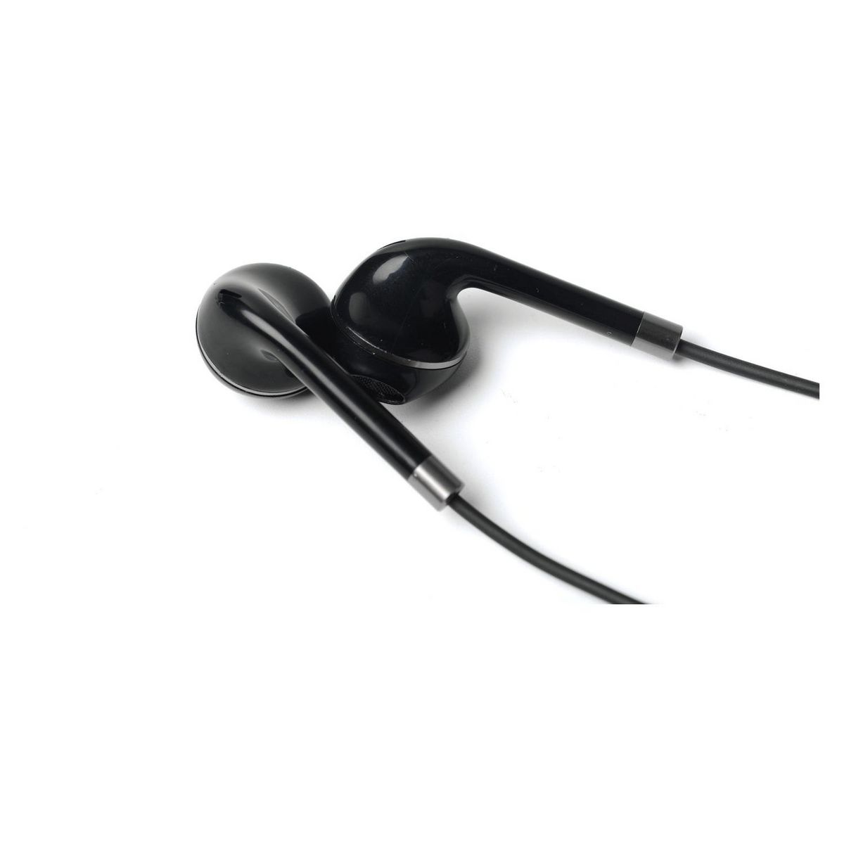 QILIVE Écouteurs filaires - Noir et argent - Q.1590