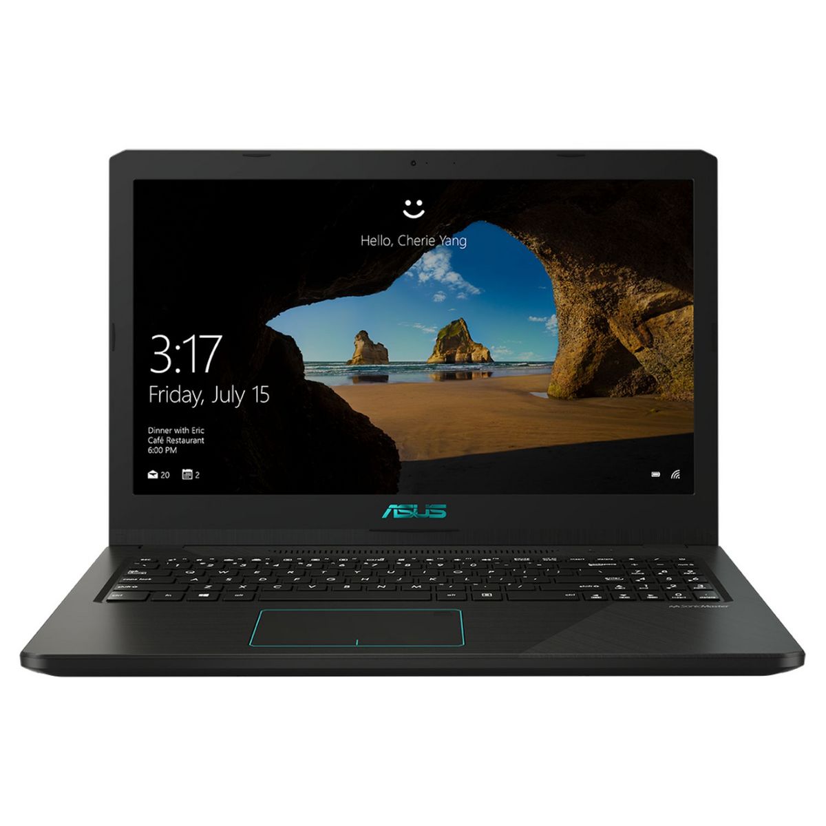 ASUS Ordinateur portable 15.6 Pouces M570DD-DM061T Noir