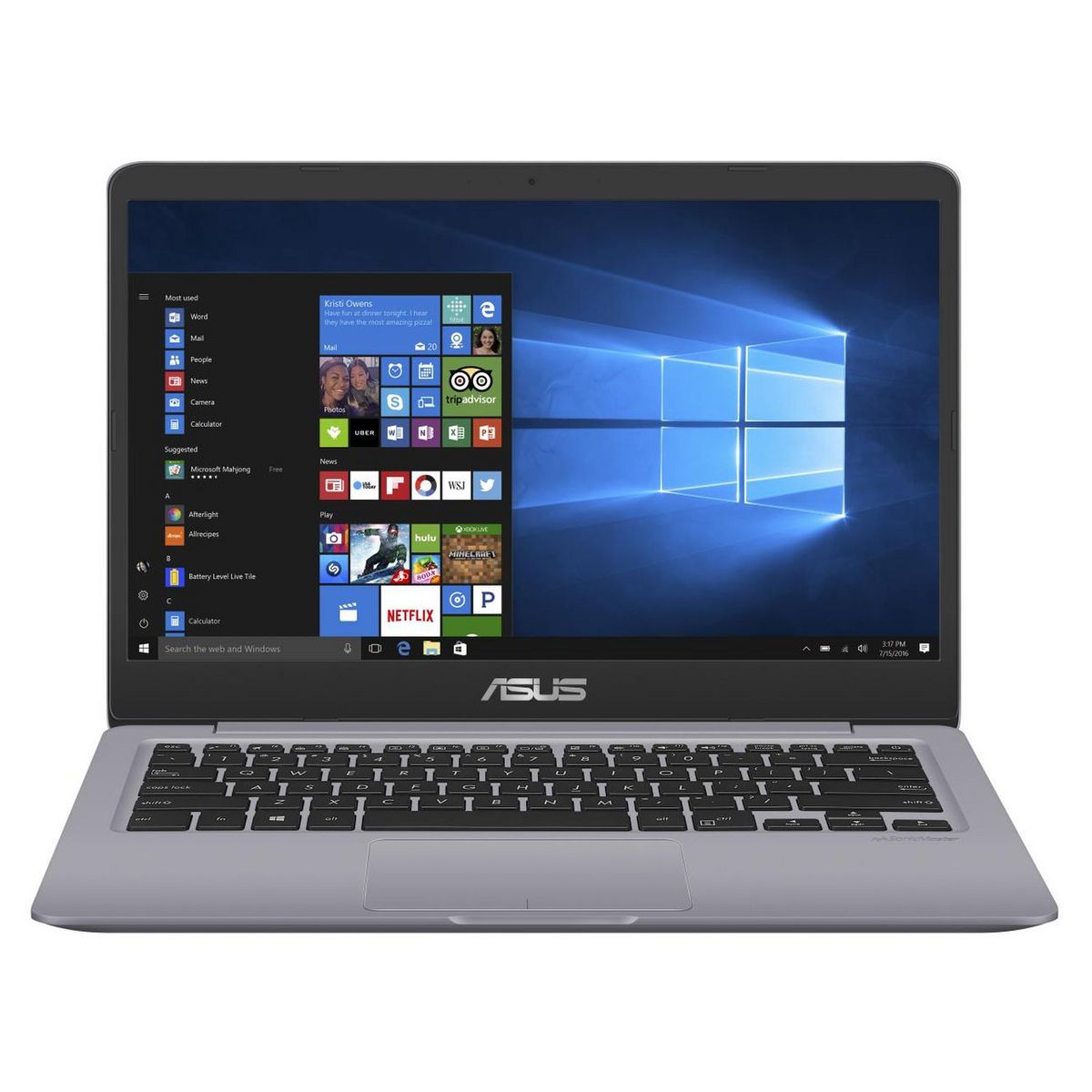 ASUS Ordinateur portable S401QA-EK107T Gris