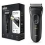 Voir la diapositive 2 : BRAUN Rasoir électrique - SERIES 3 3020 NR - Noir