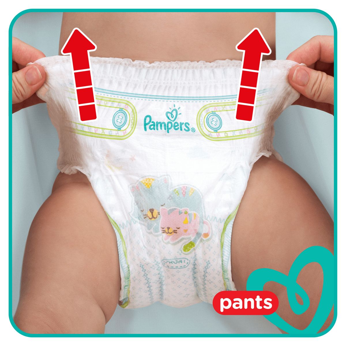 PAMPERS Baby-dry pants culottes taille 3 (6-11kg) 92 couches