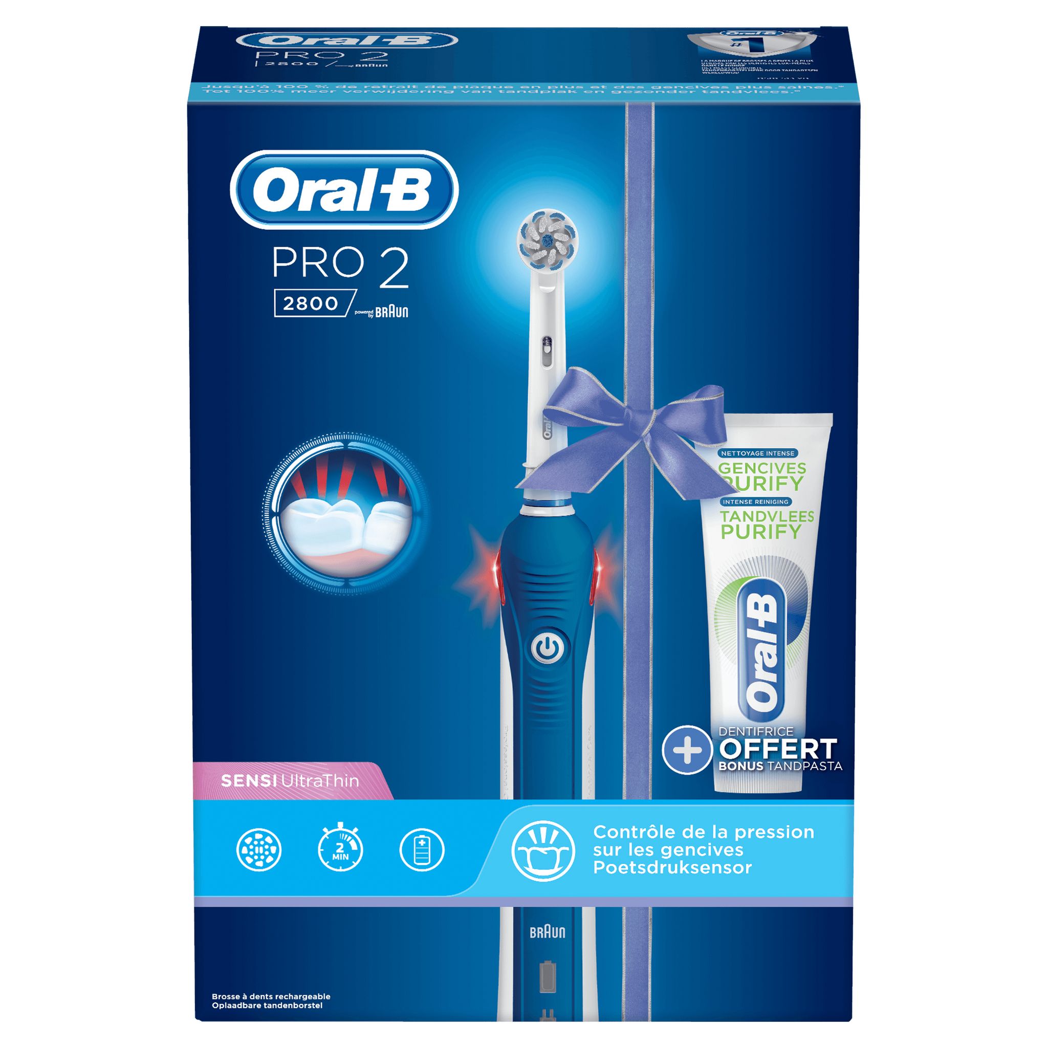 Voir la diapositive 5 : ORAL B Brosse à dents électrique - BAD PRO 2800