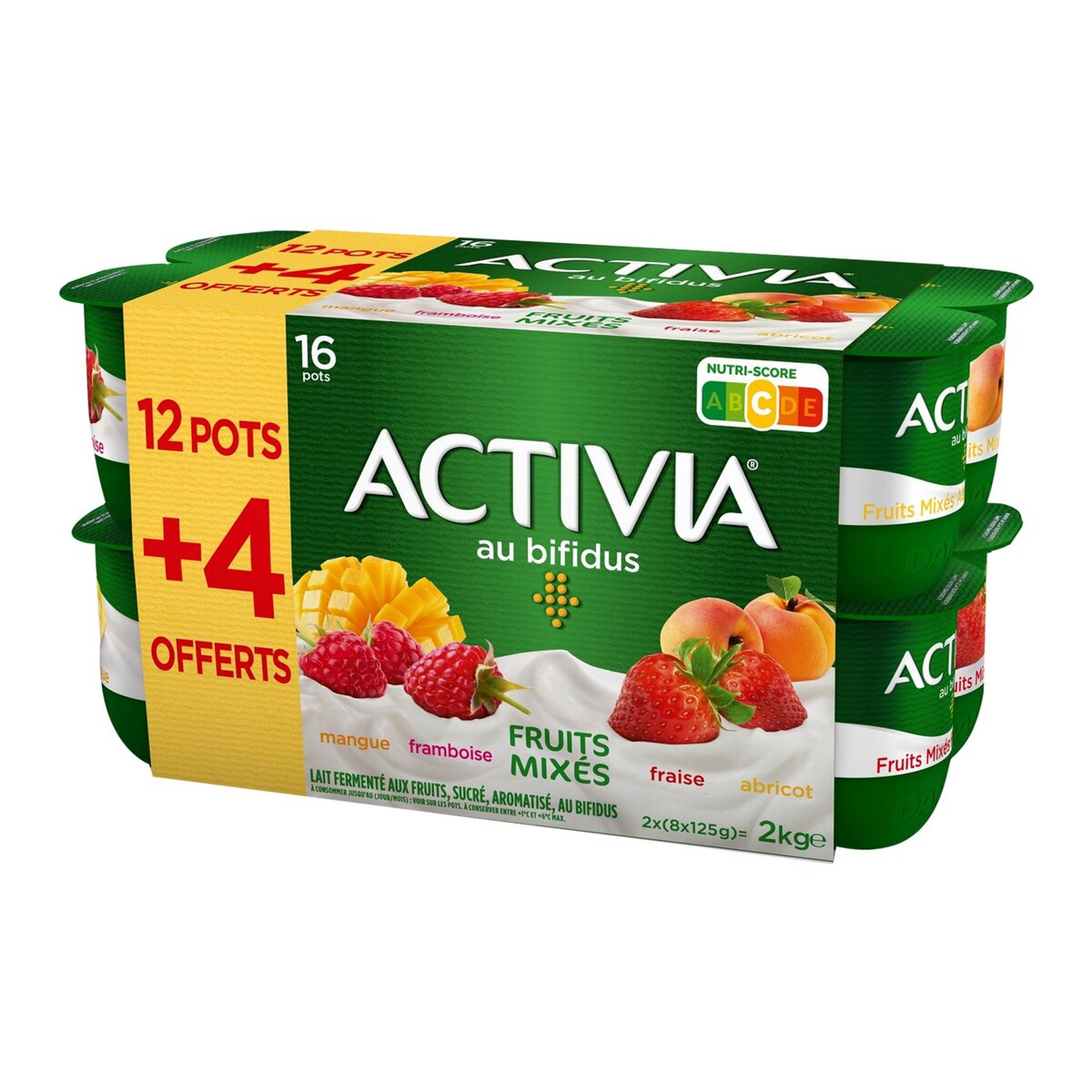 Achetez, Danone Activia yaourt panaché aux fruits bifidus 8x125g