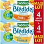Voir la diapositive 3 : BLEDINA Blédidej vanille et miel 8x25cl dès 6 mois prix choc