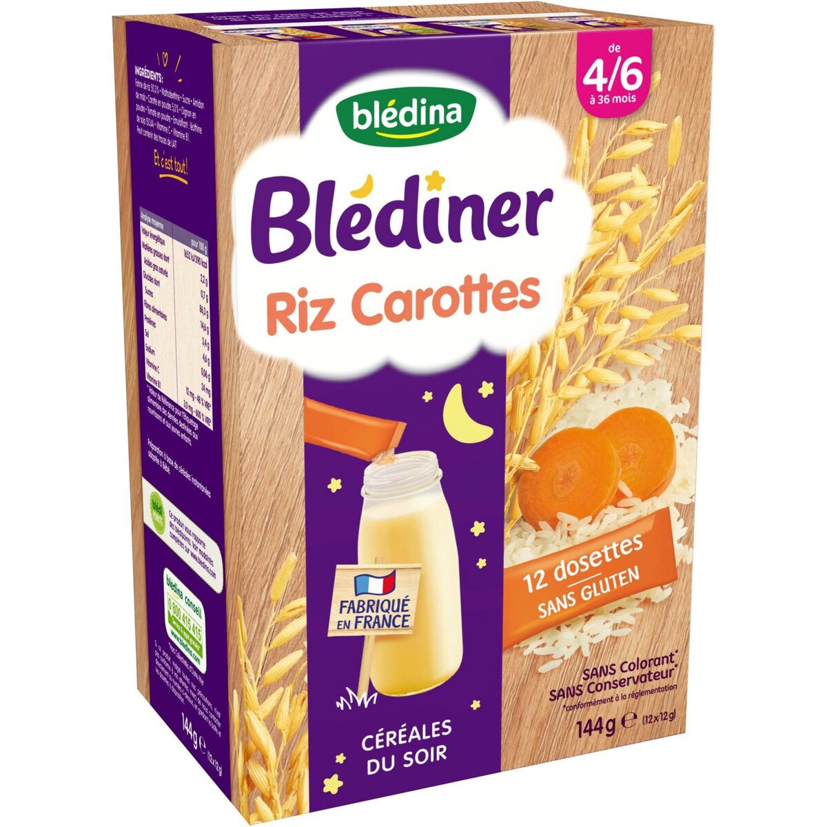 Promo Blédina céréales blédine chez Carrefour