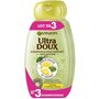 ULTRA DOUX Shampooing doux purifiant argile & cédrat cheveux à tendance grasse 3x250ml