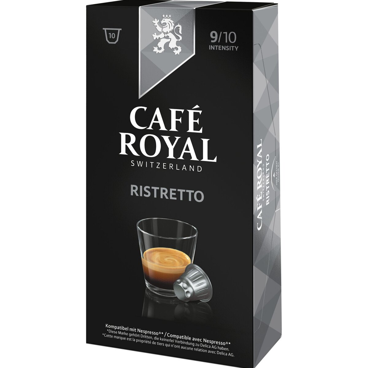 CAFE ROYAL Café ristretto en capsule compatible Nespresso 10 capsules 53g