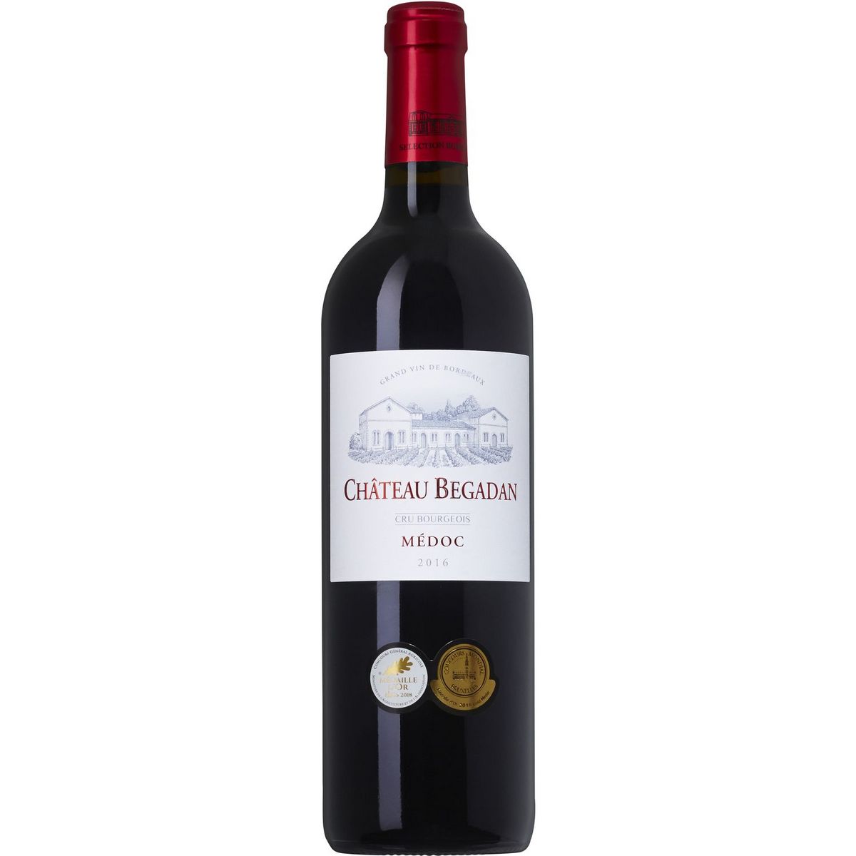 Médoc Château Begadan rouge 2016 -75cl