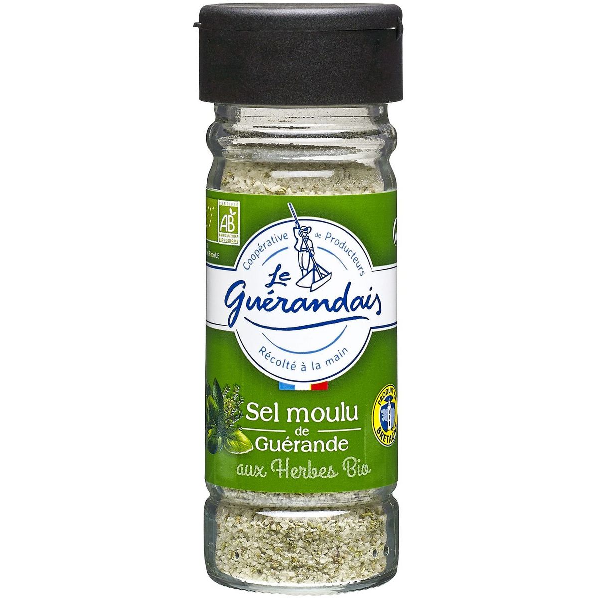 LE GUERANDAIS Sel moulu de guérande herbes bio 85g